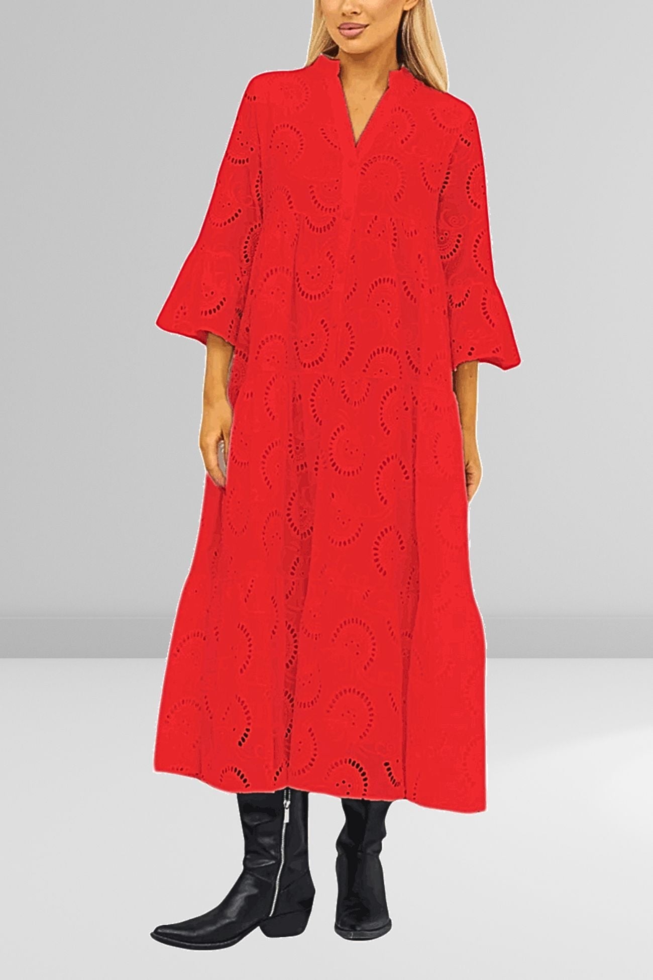 Willa London™ | Serene Embroidery Dress