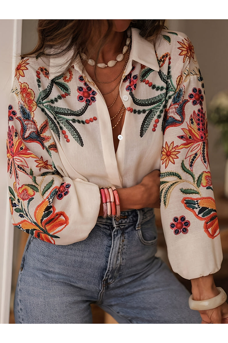 Willa London™ | Mediterranean Blossom Blouse