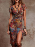 Willa London™ | Bohemian Elegance Midi Dress