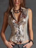 Willa London™ | Vintage Charm Tailored Vest