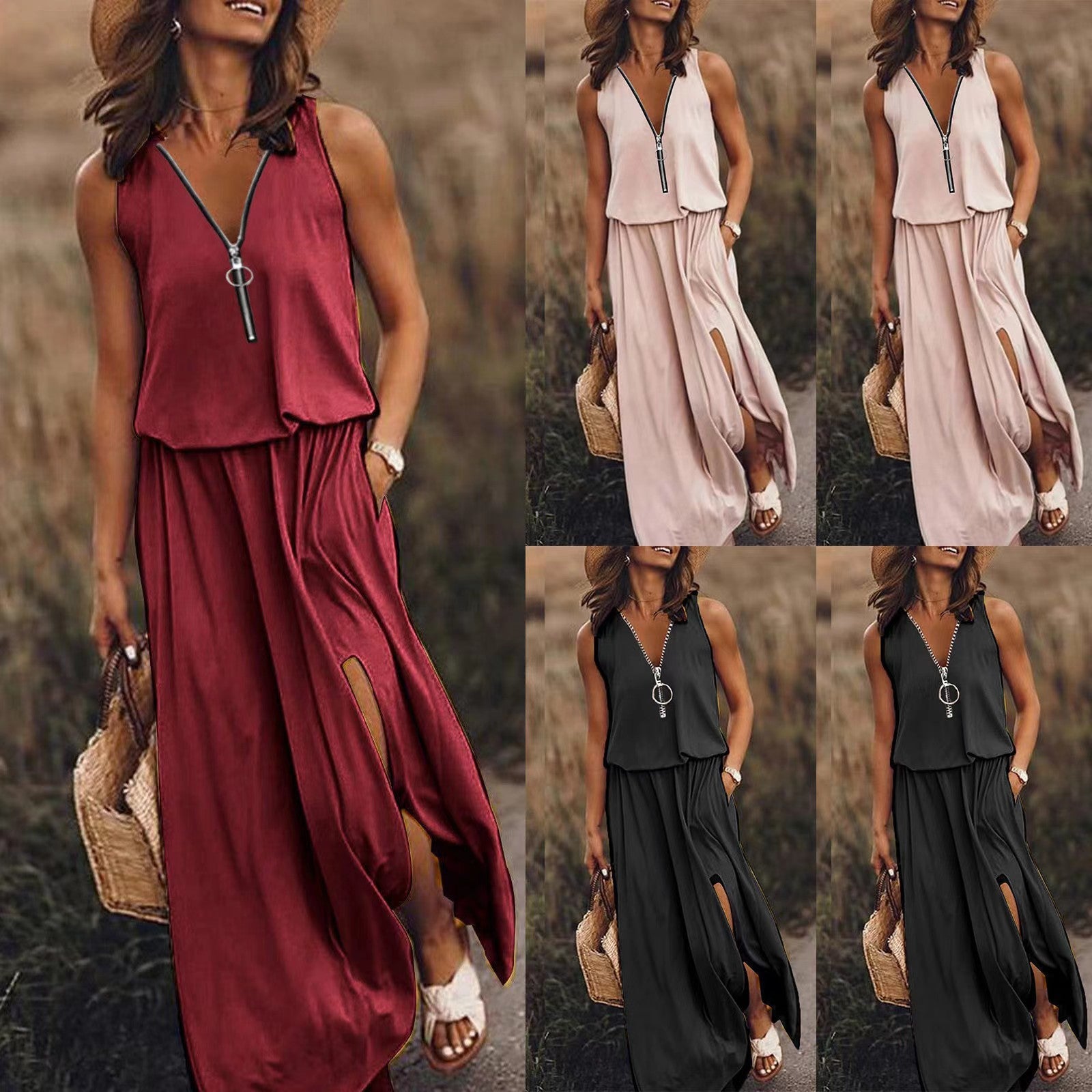 Willa London™ | Serene Elegance Maxi Dress