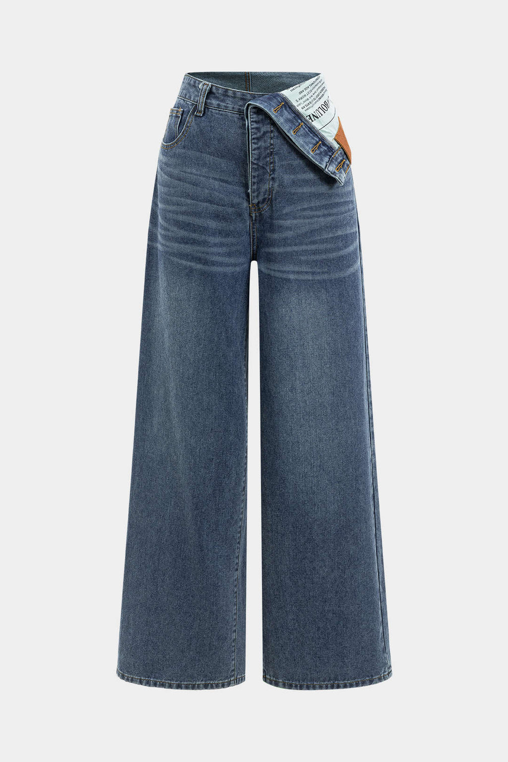 Willa London™ | Asymmetrical Elegance Jeans
