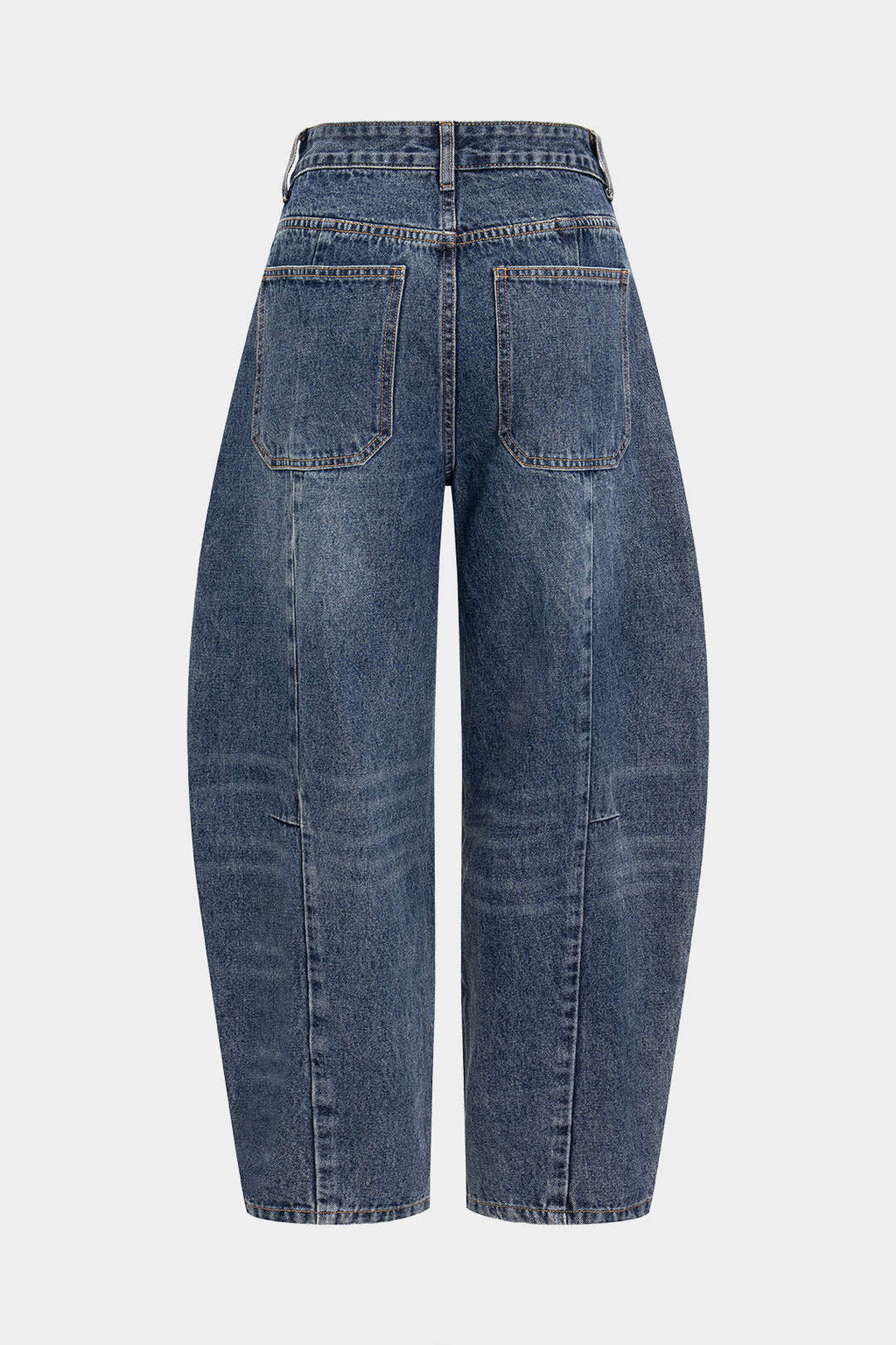 Willa London™ | Artisan Patchwork Barrel Jeans