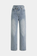 Willa London™ | Asymmetric Elegance Jeans