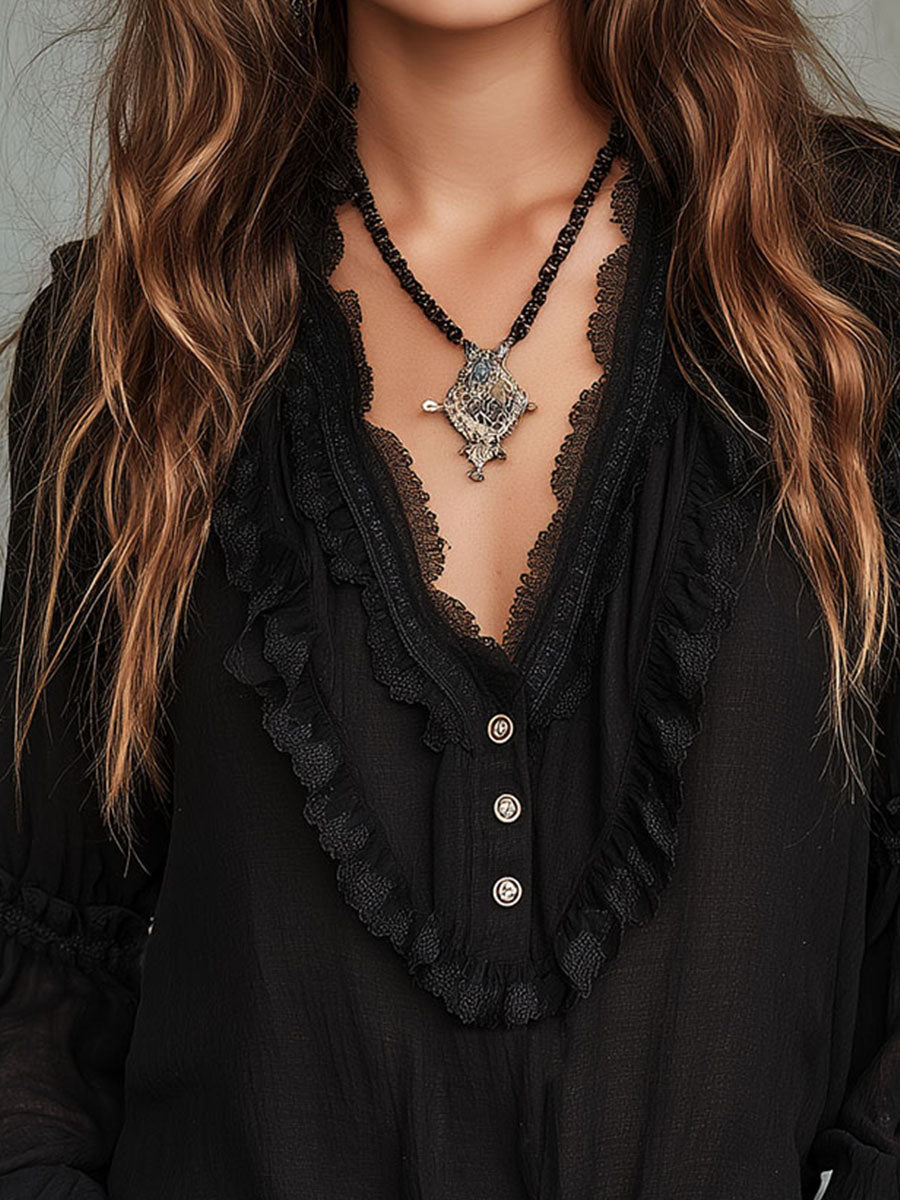Willa London™ | Vintage Elegance Blouse
