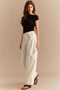 Willa London™ | Asymmetrical Elegance Wide Leg Jeans