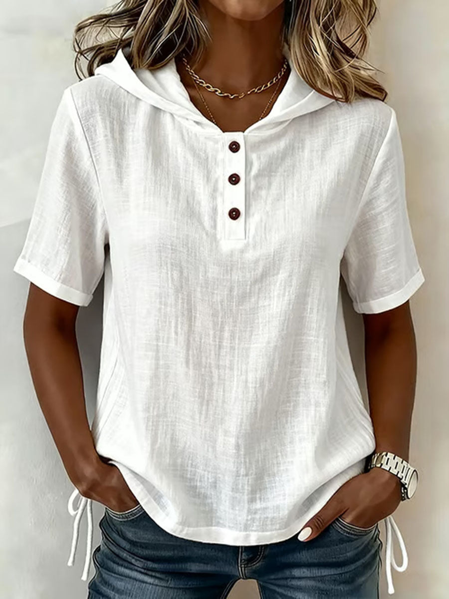 Willa London™ | Breezy Elegance Hoodie Top