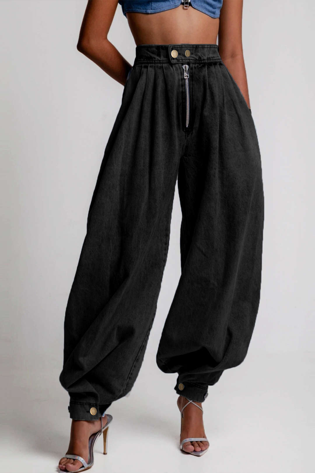 Willa London™ | Effortless Elegance Balloon Jeans