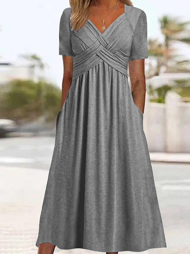Willa London™ | Serene V-Neck Maxi Dress