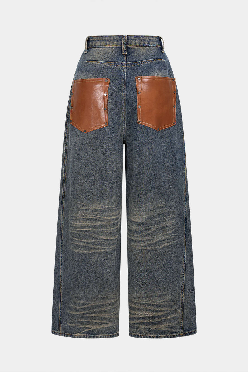 Willa London™ | Artisan Patchwork Wide Leg Jeans