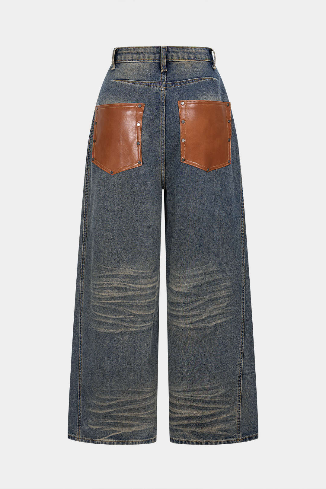 Willa London™ | Artisan Patchwork Wide Leg Jeans