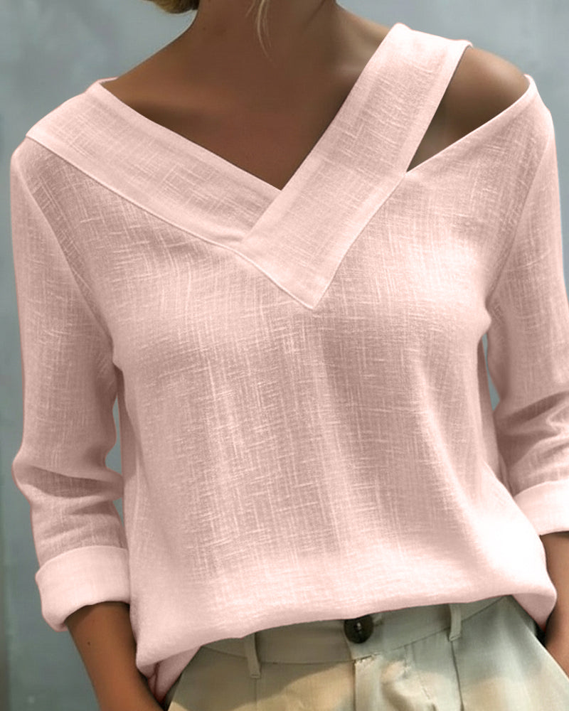 Willa London™ | Asymmetric Elegance Top