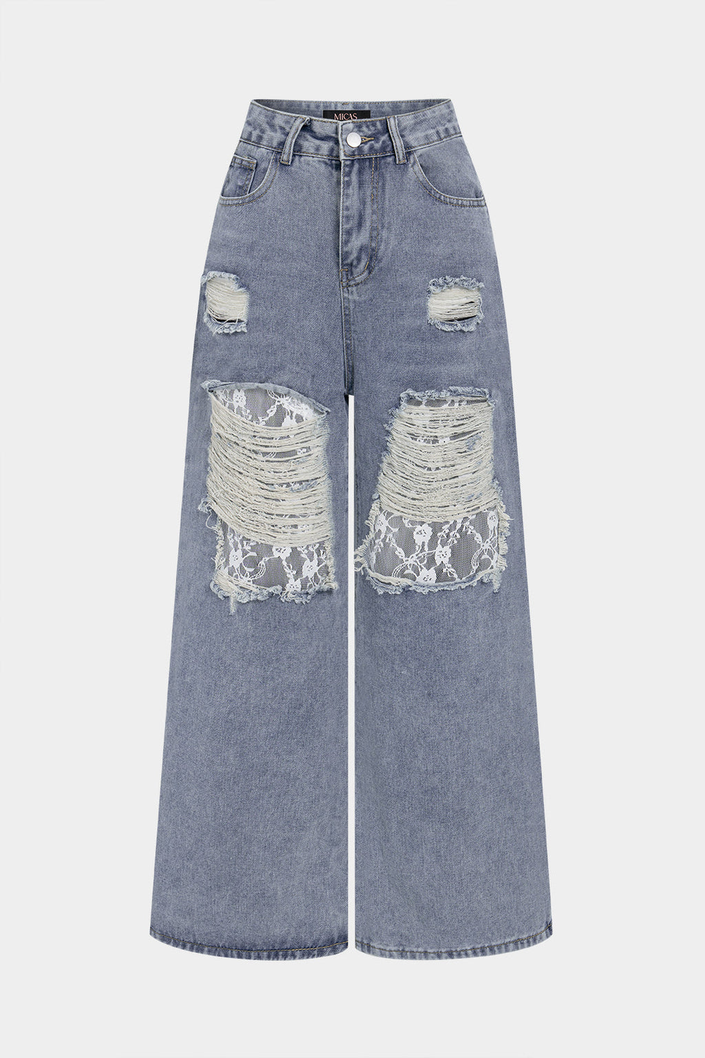 Willa London™ | Lace & Denim Elegance Jeans