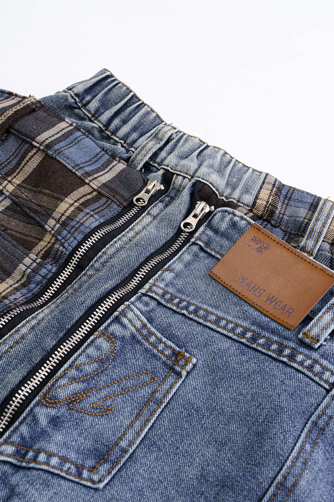 Willa London™ | Heritage Patchwork Denim Trousers