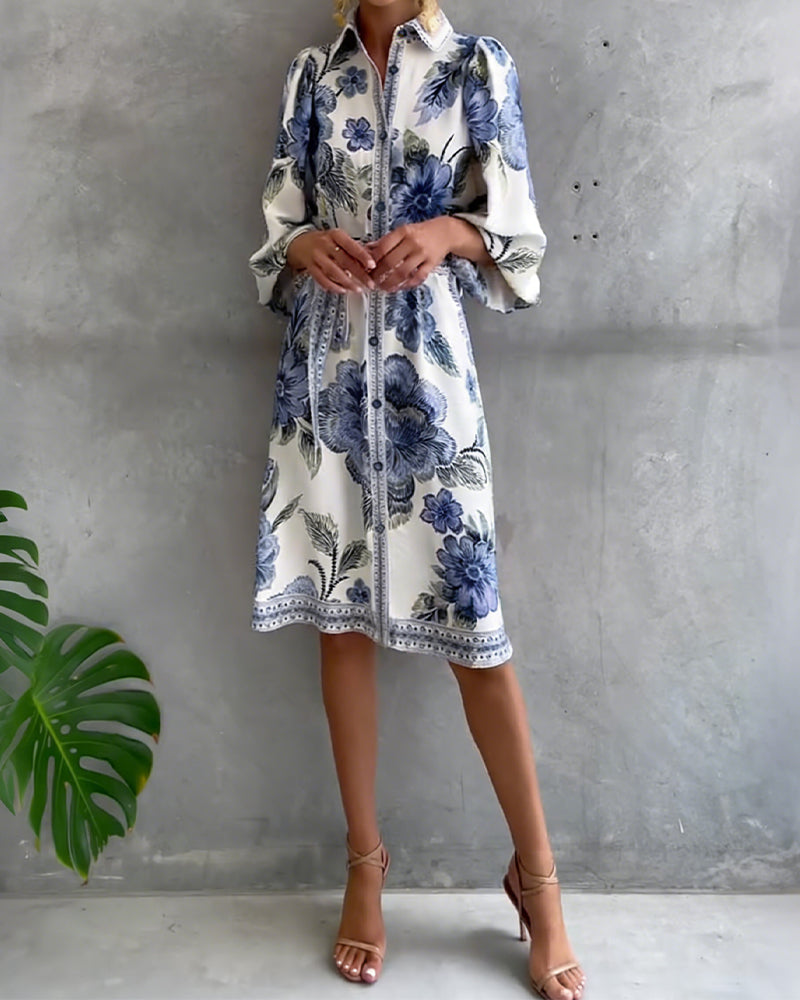 Willa London™ | Floral Elegance Dress