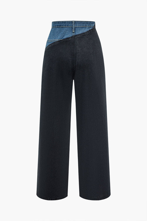 Willa London™ | Artisan Patchwork Denim Jeans