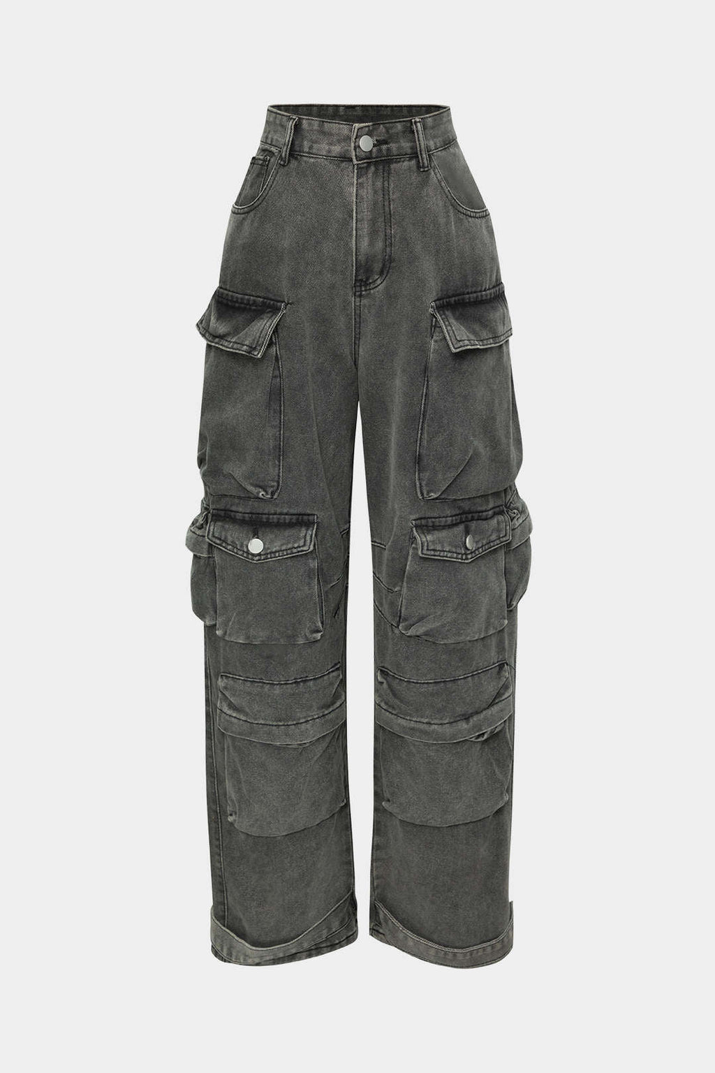 Willa London™ | Urban Utility Wide Leg Jeans