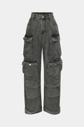Willa London™ | Urban Utility Wide Leg Jeans