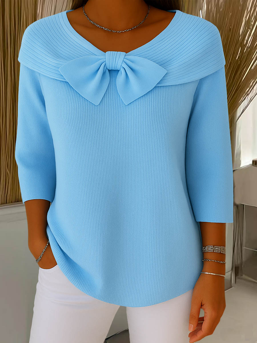 Willa London™ | Elegance Knot Sweater