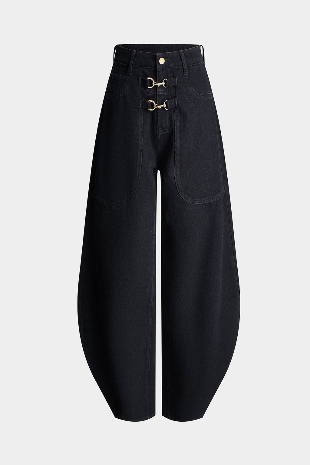 Willa London™ | Luxe Barrel Denim Trousers