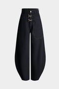 Willa London™ | Luxe Barrel Denim Trousers