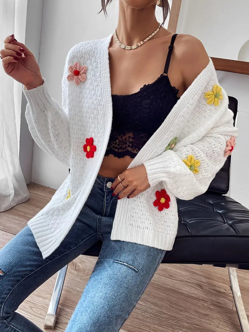 Willa London™ | Floral Elegance Cardigan