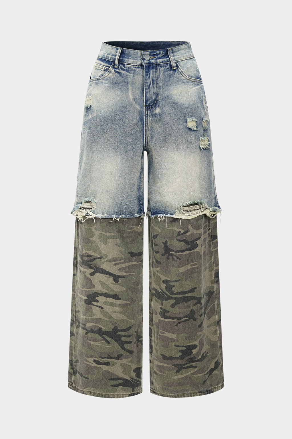 Willa London™ | Urban Camo Denim Jeans