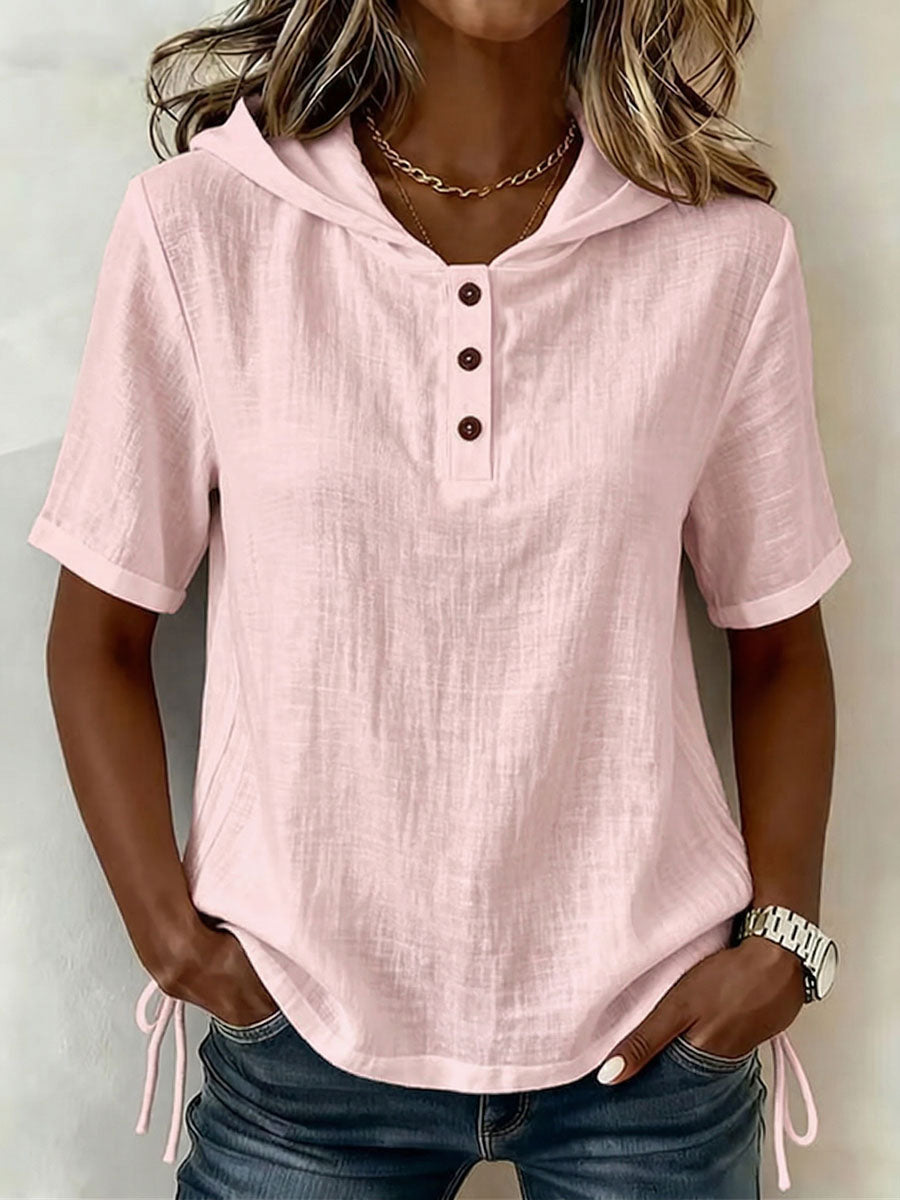 Willa London™ | Breezy Elegance Hoodie Top