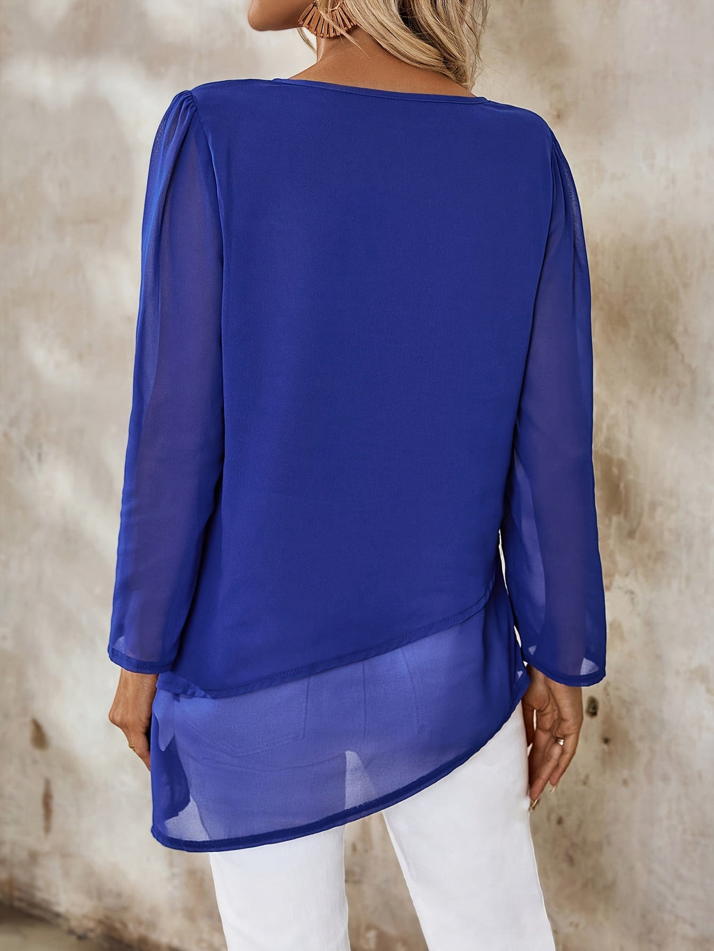 Willa London™ | Corisande Asymmetric Elegance Blouse