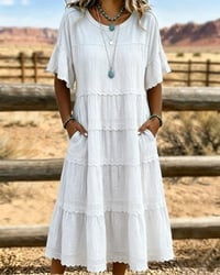 Willa London™ | Rosalynne Vintage Midi Dress