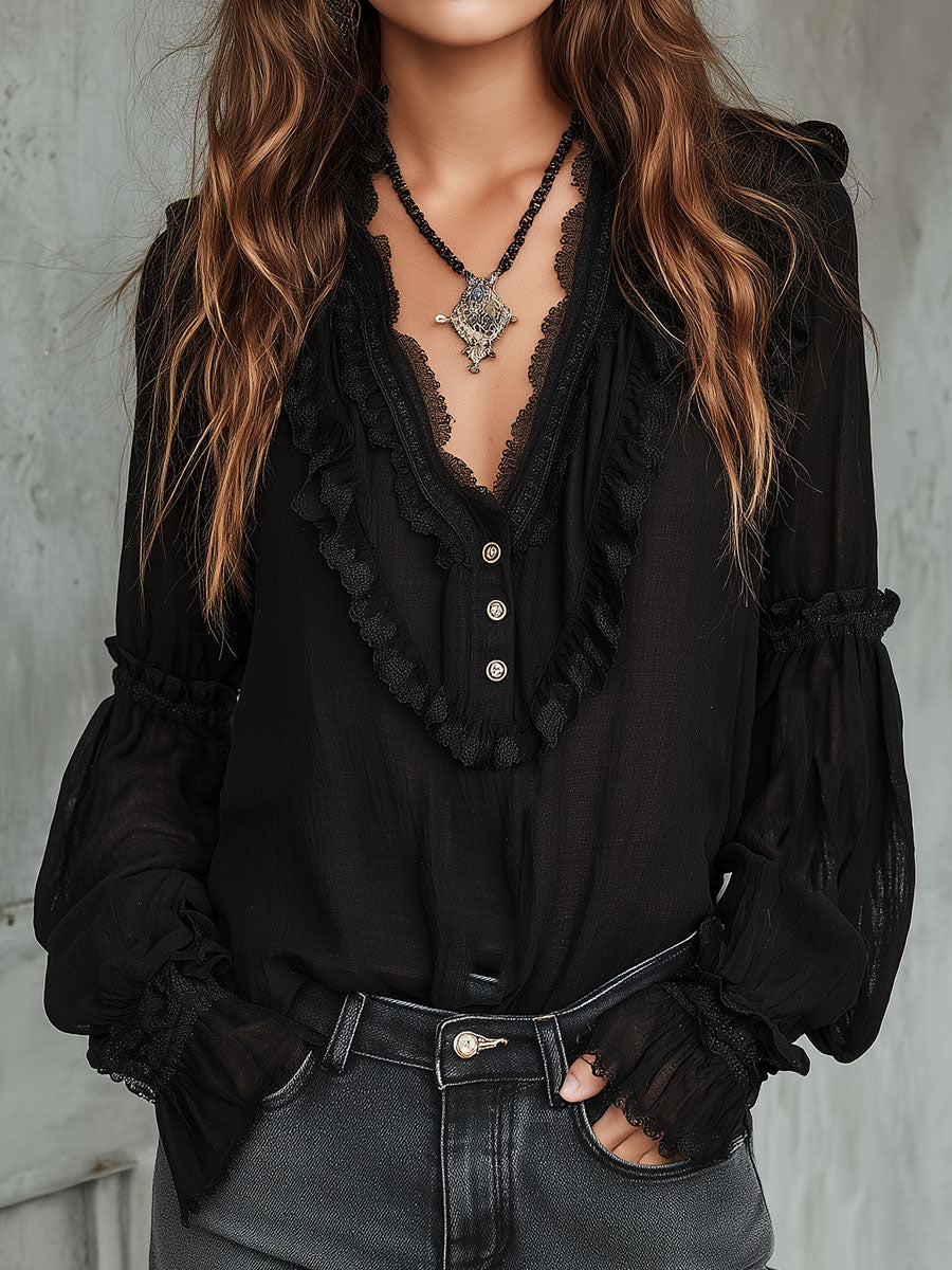 Willa London™ | Vintage Elegance Blouse