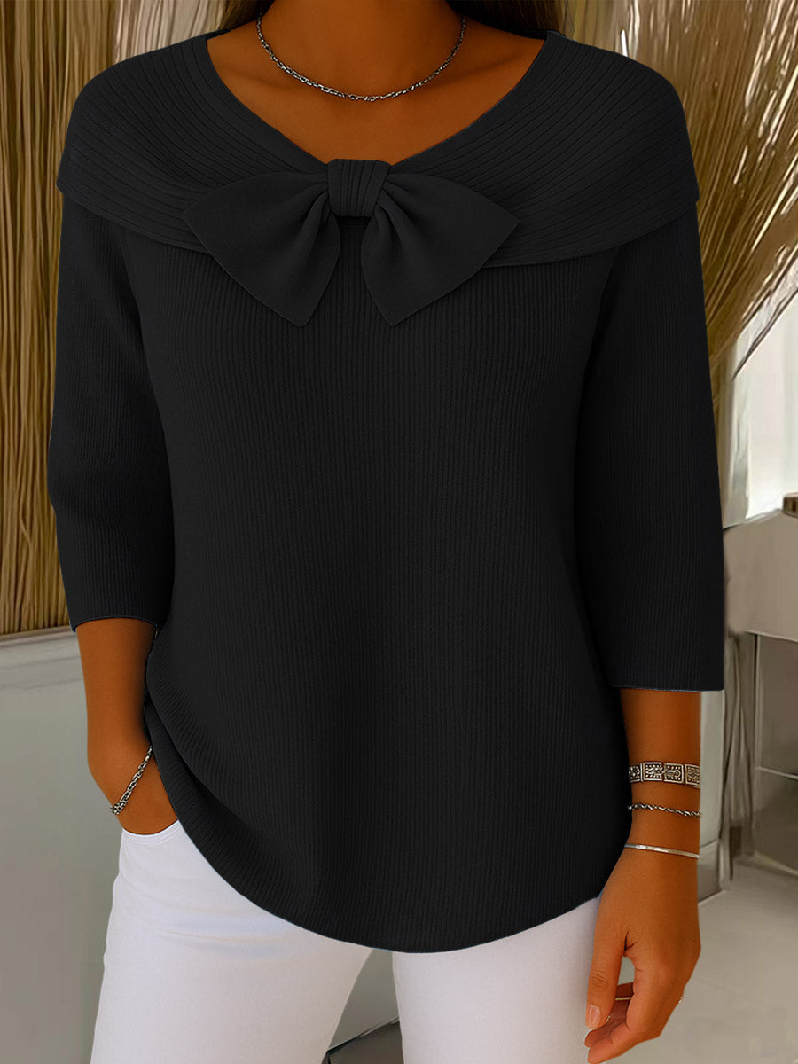 Willa London™ | Elegance Knot Sweater