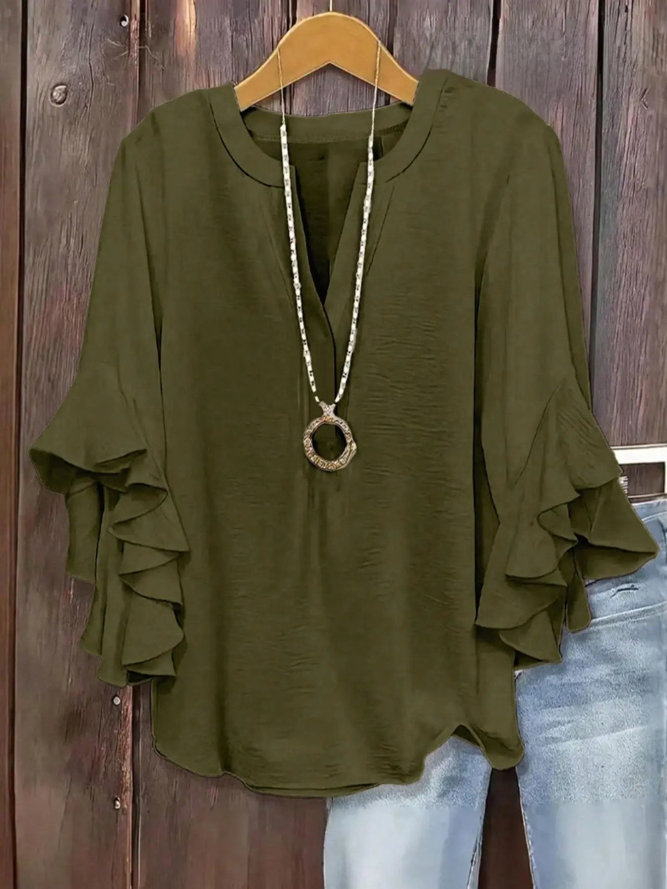 Willa London™ | Serene V-Neck Blouse
