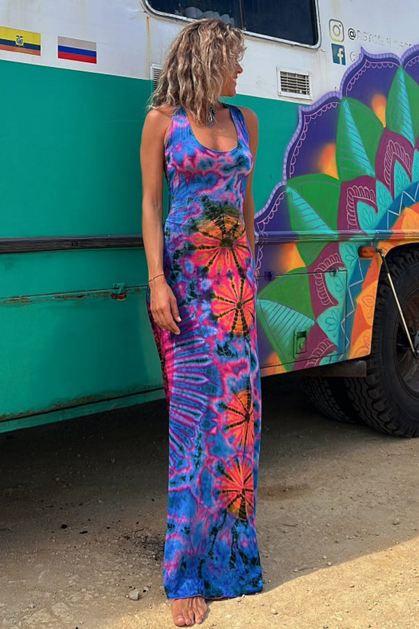 Sarah J. wearing dress