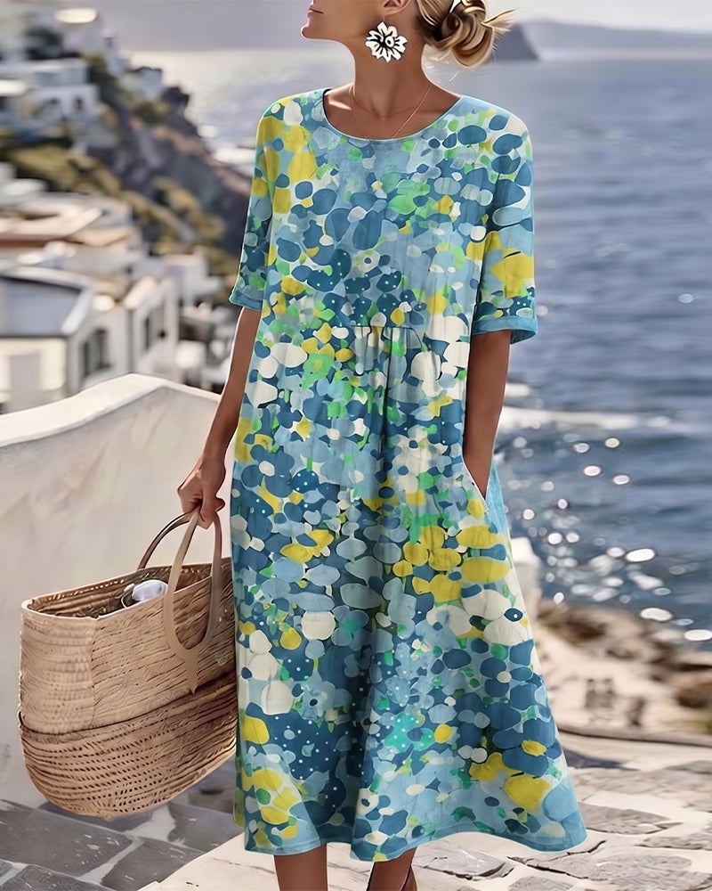 Willa London™ | Summer Blossom Midi Dress