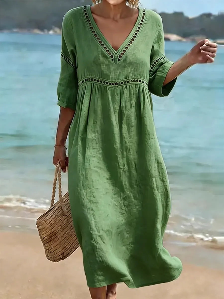 Willa London™ | Serene Summer Midi Dress