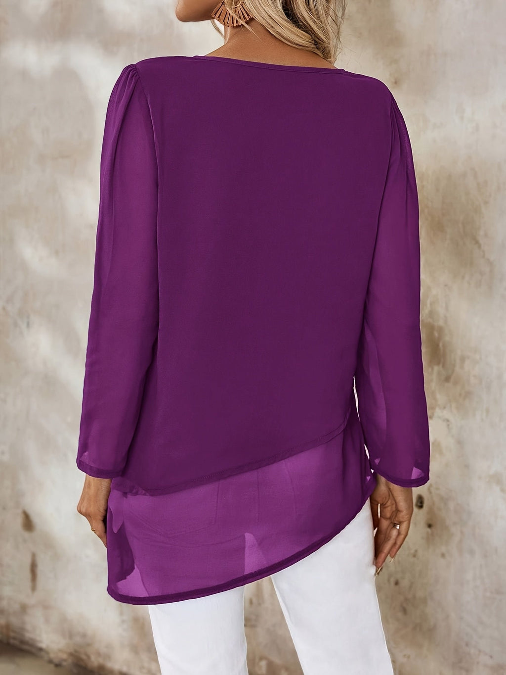 Willa London™ | Corisande Asymmetric Elegance Blouse