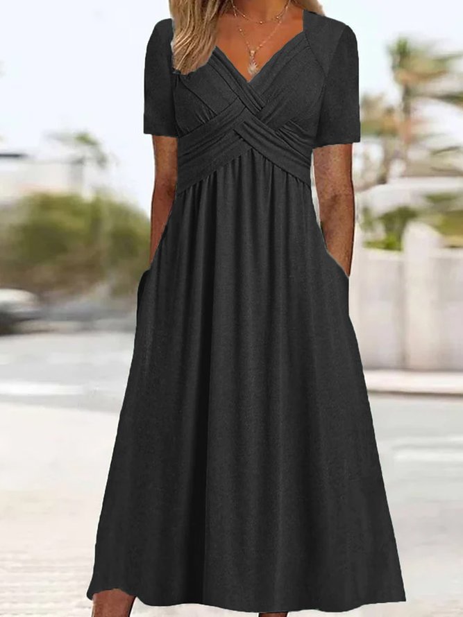 Willa London™ | Serene V-Neck Maxi Dress