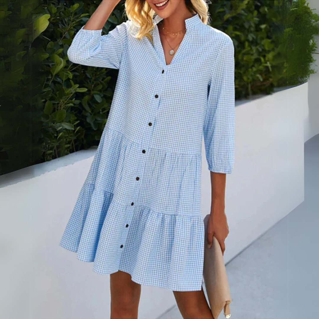 Willa London™ | Summer Breeze Check Dress