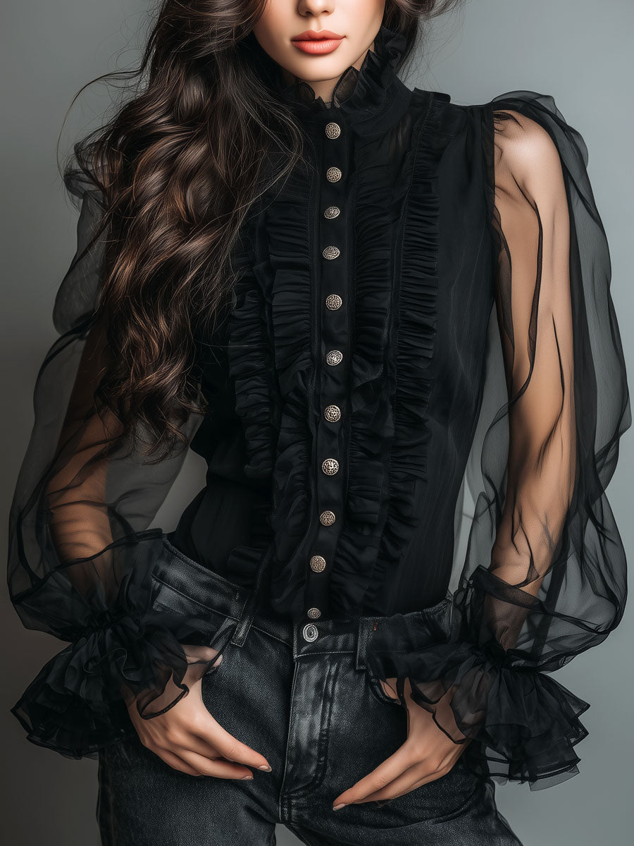 Willa London™ | Ethereal Ruffle Blouse