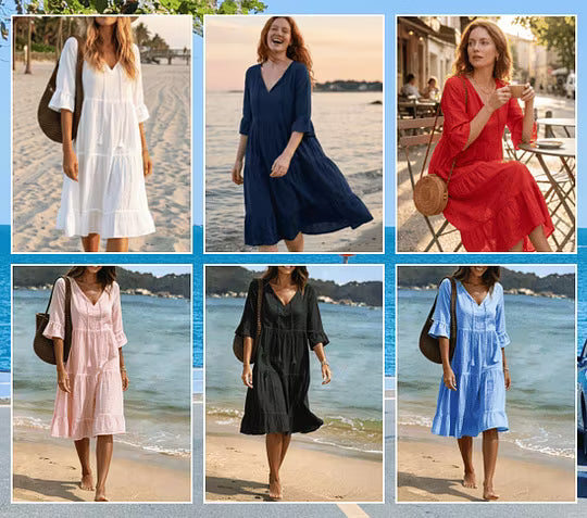 Willa London™ | Serene Summer Midi Dress