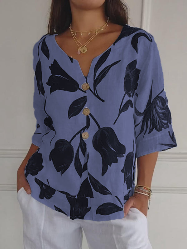 Willa London™ | Floral Elegance Top