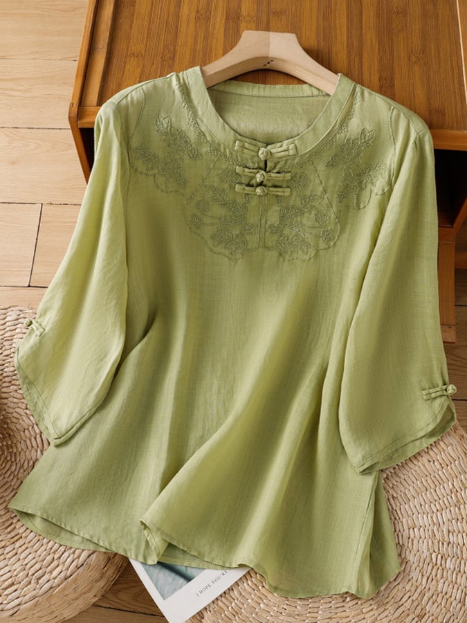 Willa London™ | Serene Embroidered Top