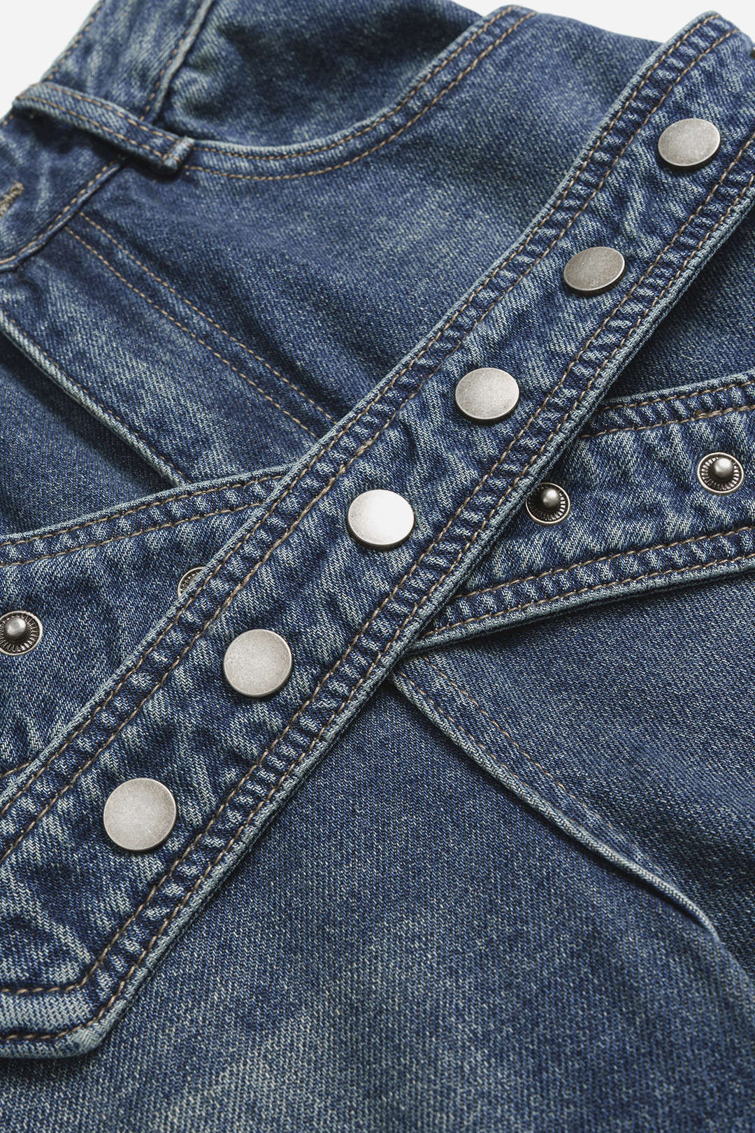Willa London™ | Asymmetrical Elegance Denim Trousers