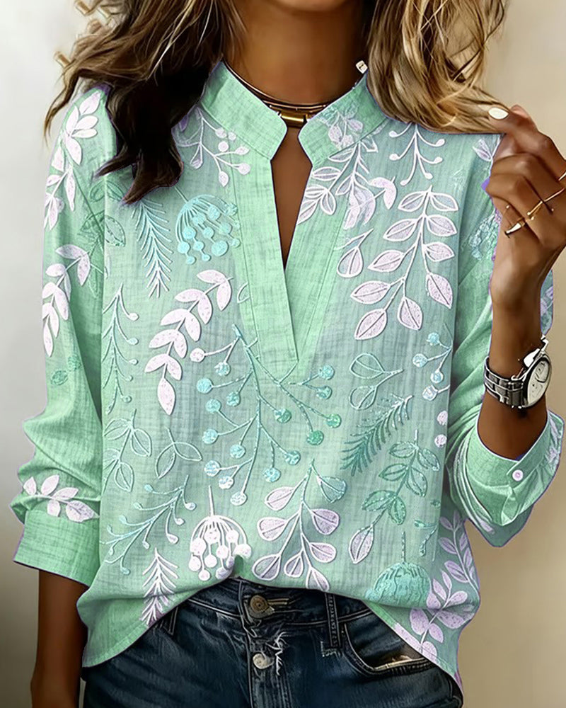 Willa London™ | Floral Elegance Blouse