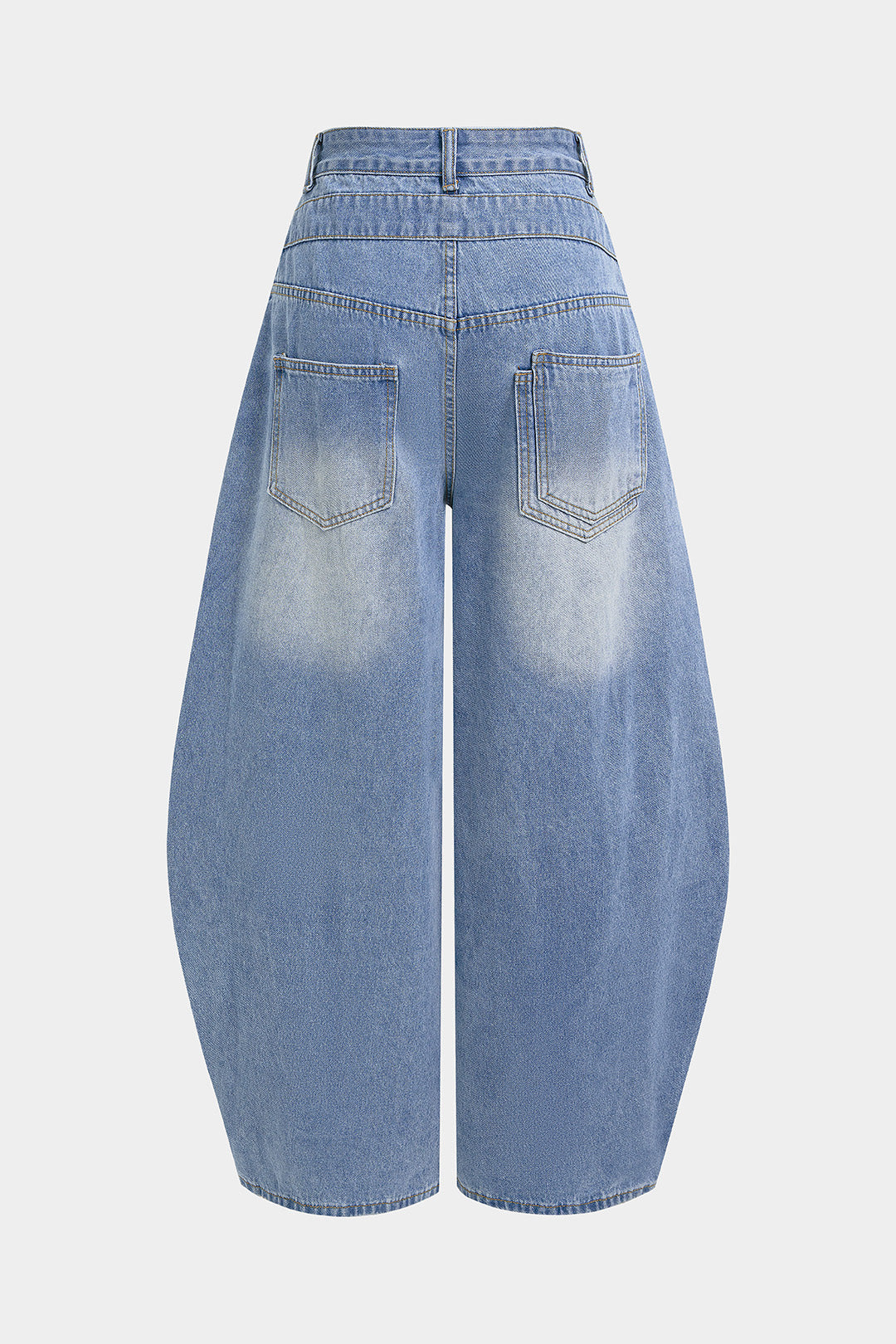 Willa London™ | Luxe Wide Leg Denim Trousers