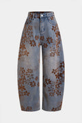 Willa London™ | Enchanted Blooms High-Waist Jeans