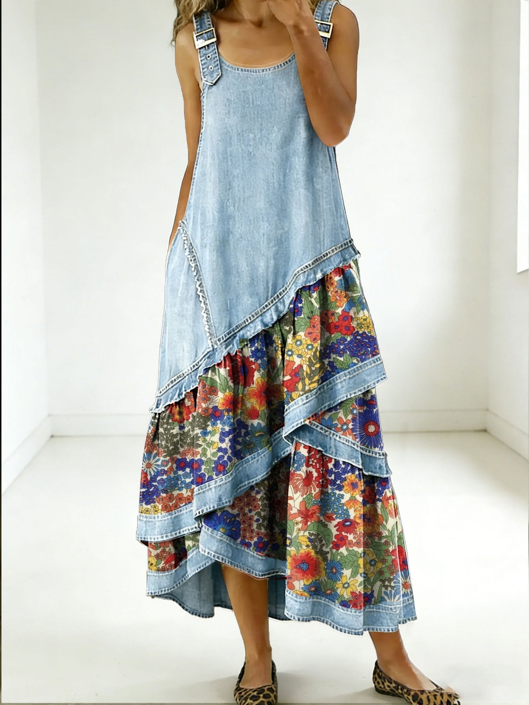 Willa London™ | Bohemian Blossom Maxi Dress