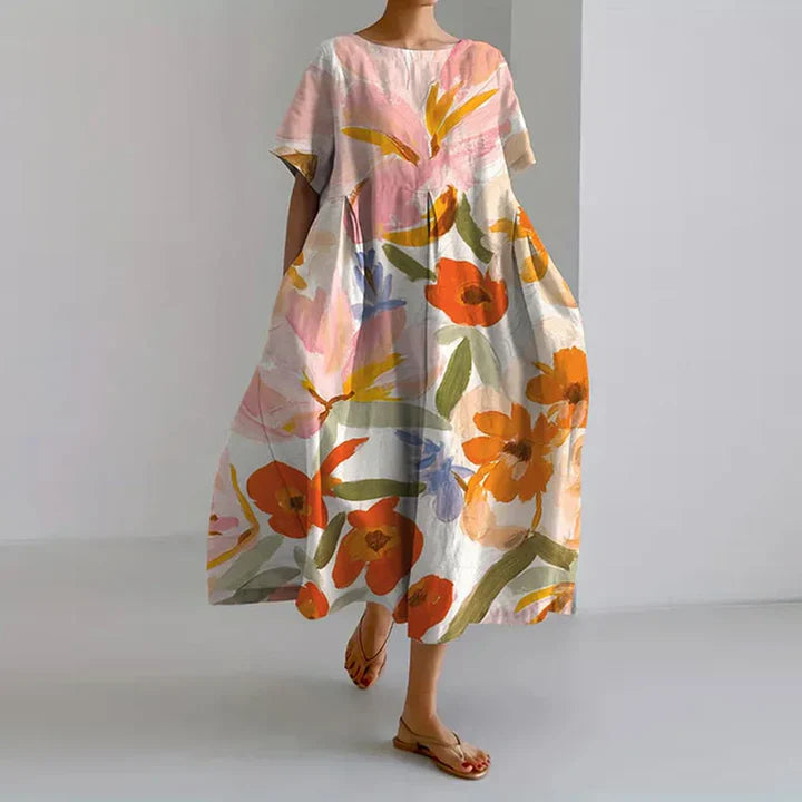 Willa London™ | Summer Blossom Maxi Dress