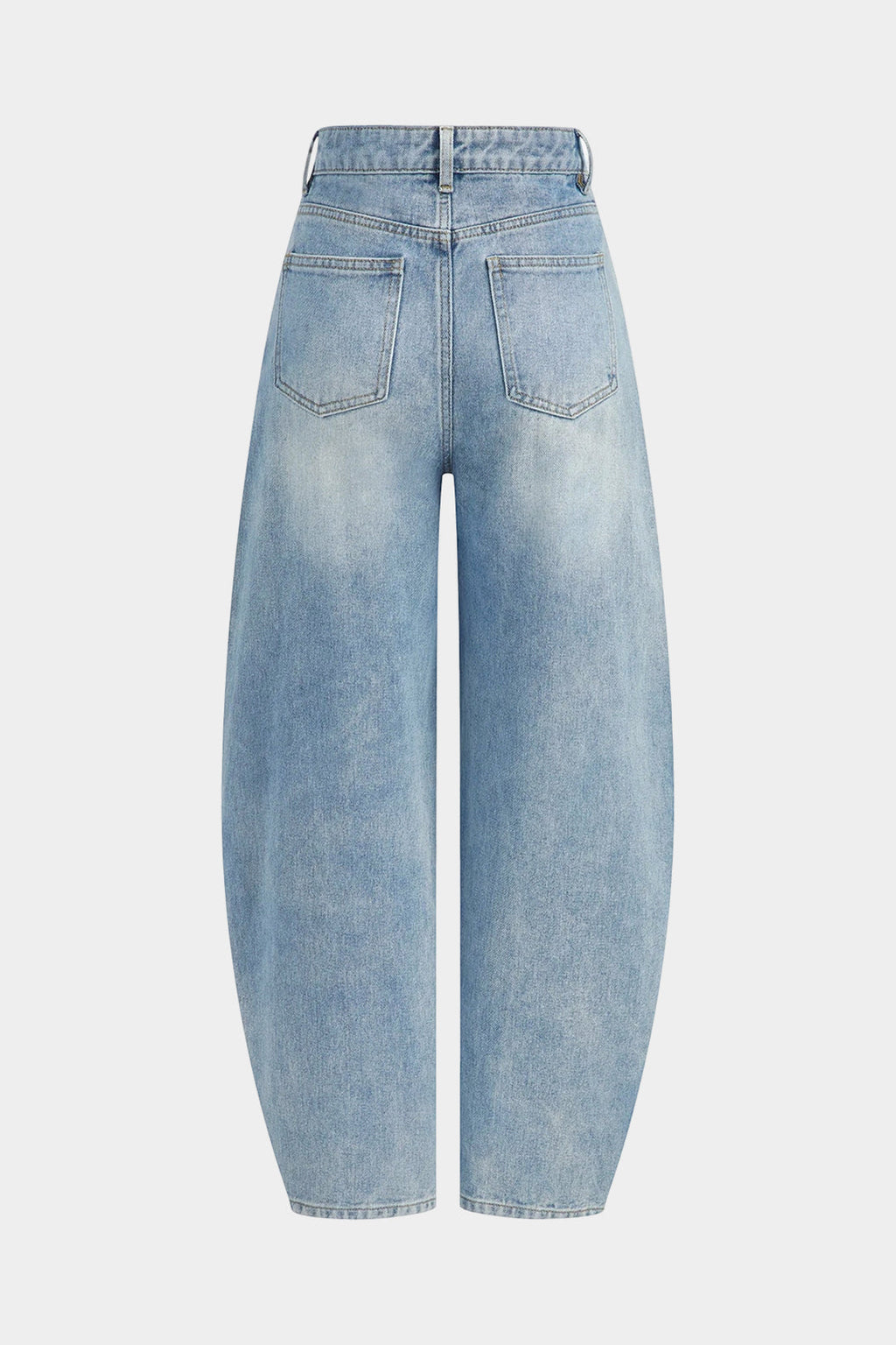 Willa London™ | Asymmetrical Elegance Denim Jeans
